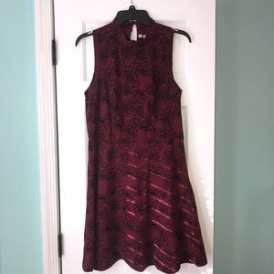 Garnet and Black Dress